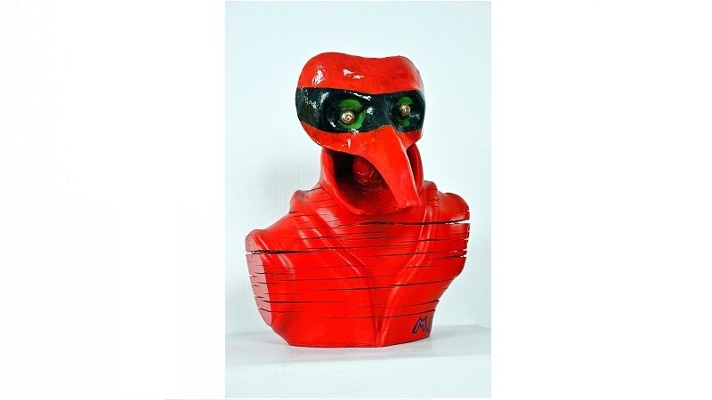 Michel_Derozier Creation3D Le Chtarbeur masque